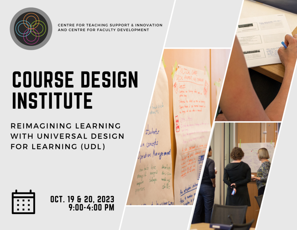 CTSI and Temerty Faculty of Medicine CDI with UDL