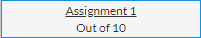 Assignment - No indicator