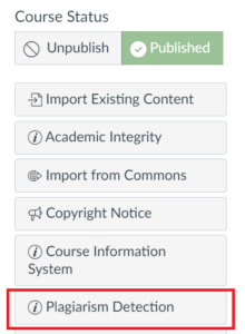 Plagiarism Detection Conditions