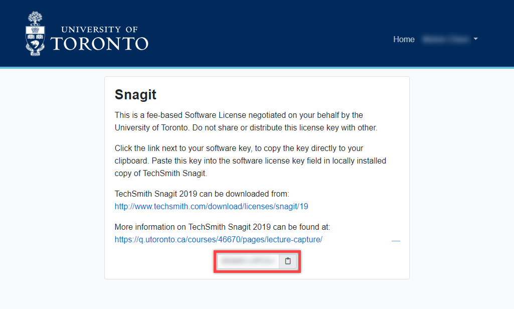 Snagit licence